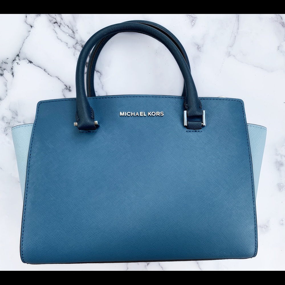 Gaby’sBags👜💕-NWT Michael Kors Satchel Crossbody - Picture 3 of 5
